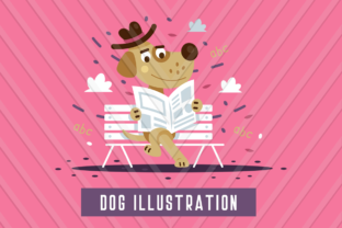 Animal Illustration Dog: A Playful Asset for Modern Brands