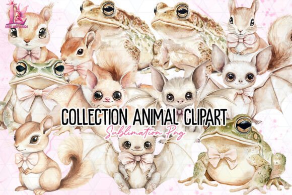 Bring Your Projects to Life with Animal Clipart PNG