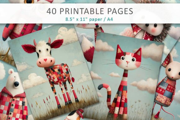 Cute Animal Illustrations Printable: Elevating Your Creative Projects