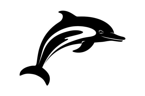 Ocean Animal Silhouette: Crafting Visual Narratives with Depth