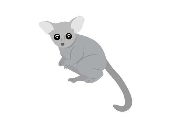 Slow Loris Standing Animal: Your Whimsical Design Ally