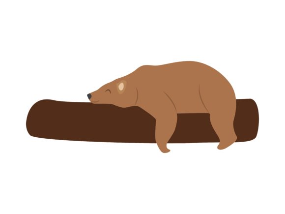 The Lazy Honer Bear Animal: A Creative Design Asset